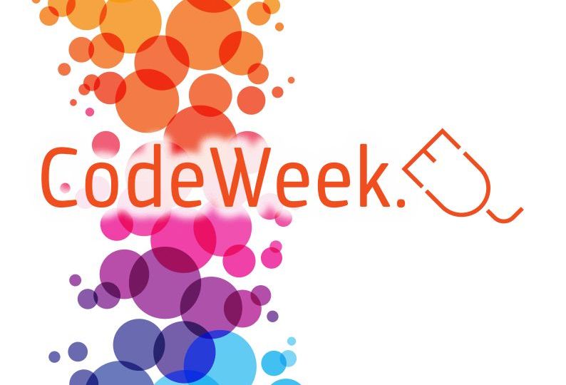 Logo For Code Week Fun Programming @ Your Library – Фондация „Глобални библиотеки – България“